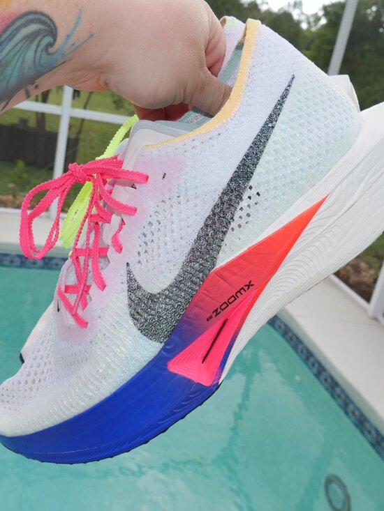 Nike Zoomx Vaporfly Next% 3 FK Mens Size 14 Multi-Color/Black-Volt HQ3219-902 main image 8